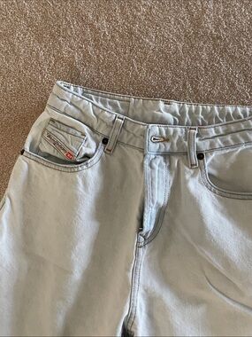Diesel Industry Vintage Denim - Light Wash Carpenter Jeans with Pocket Patch